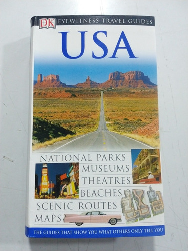 Livro Guia Usa National Parks,museums,theatres,maps L7035