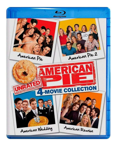 American Pie Coleccion 4 Peliculas Boxset Blu-ray