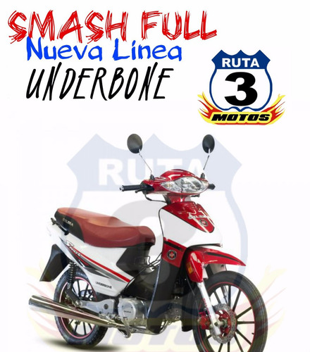 Imagen 4 de 14 de Gilera Smash 110 Full Sin Anticipo 18 Cuotas Ruta 3 Motos