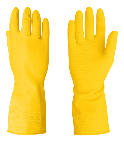 Pack X5 Pares Guantes De Latex Para Limpieza 