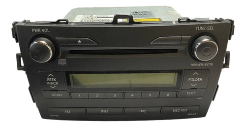 Radio Som Mp3 Toyota Corolla 2009 2010 2012 2014