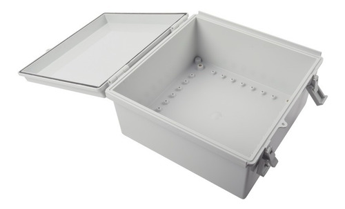 Imagen 3 de 5 de Gabinete Plástico Exterior Ip65 285 X 285 X 155mm Con Broche