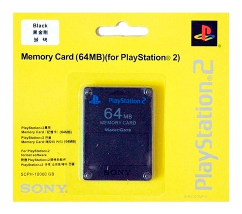Memory Card Ps2 64 Mb Ps2 Nuevas Selladas 
