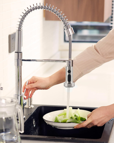 Recambio De Cabezal De Grifo De Cocina Desplegable Hibbent,
