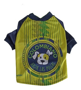 Perro Gato Camiseta Colombia Tela Hc. - Kg a $39790