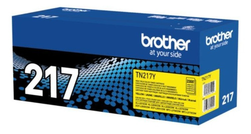 Cartucho De Toner Brother Tn-217y Amarilla