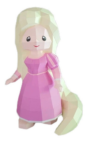 Imagen 5 de 6 de Set 5 Princesas Papercraft 3d Papiroflexia Pdf