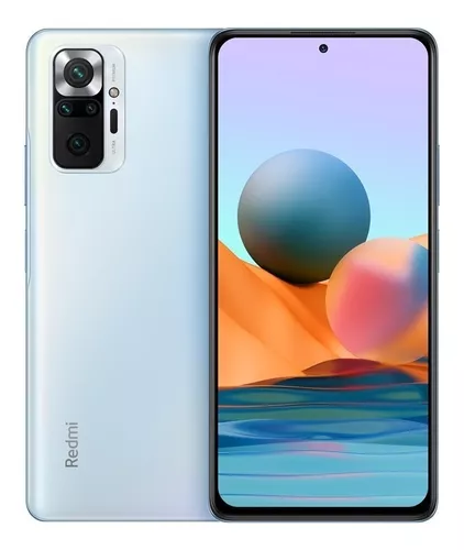 Xiaomi Redmi Note 10 Pro (108 Mpx) Dual SIM 128 GB azul glaciar 8 GB RAM