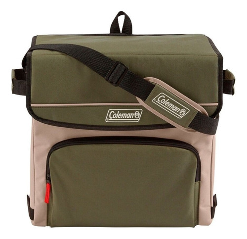 Conservadora Coleman Bolso Termico P/54 Latas 32hs Oliva