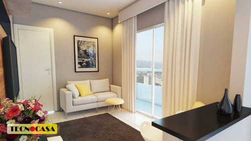 Imagem 1 de 22 de Excelente Apartamento Com 01 Dormitório Para Venda Com 39 M² No Bairro Boqueirão Em Praia Grande/sp. - Ap6705