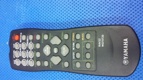 Controle Remoto Receiver Yamaha Rav22 (usado ) (Usado)