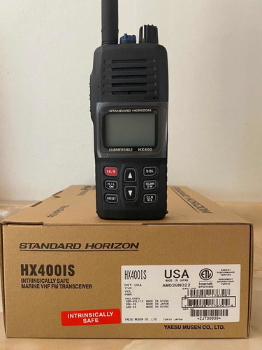 Hx400is. Radio Intrínseca Vhf Standard Horizon