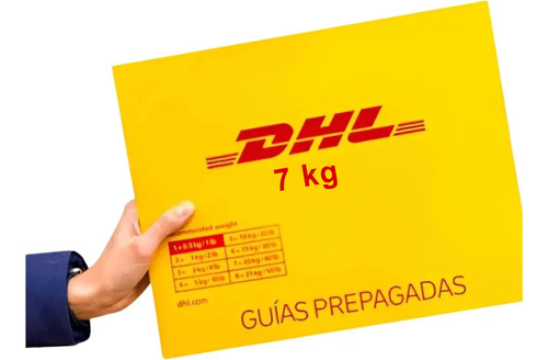 Guía Prepagada Dhl 7 Kg Dia Siguiente Express Aerea
