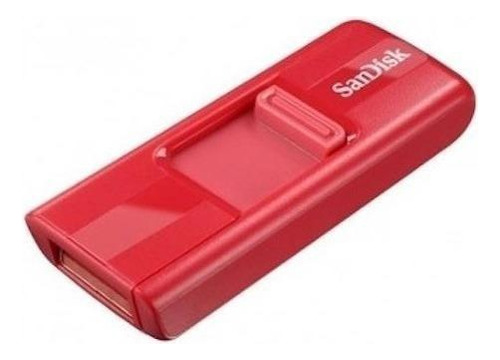Pendrive SanDisk Cruzer 8GB 2.0 vermelho