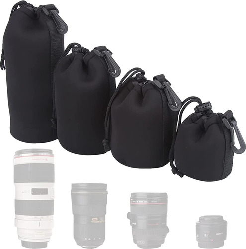Imagen 4 de 5 de Kit Bolso Para Lentes De Camaras