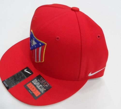 Snapback Atlético Madrid 2016-2017 Rojo Nike Nuevo Original