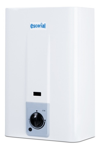 Calefón a gas GN Escorial CE-14L blanco