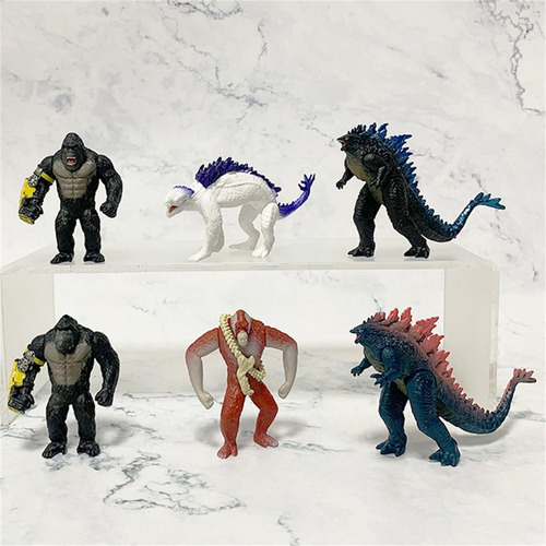 Figuras De Godzilla Vs Kong Versión 2 El Nuevo Imperio Figur