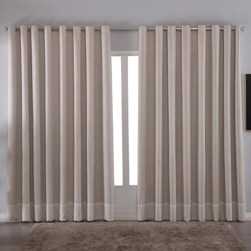 Cortina Linho Gaze Com Forro Blackout 6.00x2.20 Sala Quarto