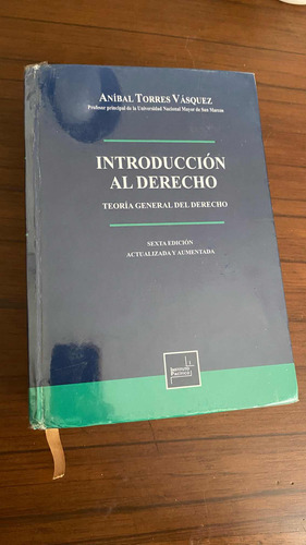 Libro Introducción Al Derecho