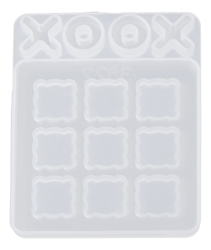 Moldes De Resina Para Juego De Mesa Tac Toe Xo, Divertidos J