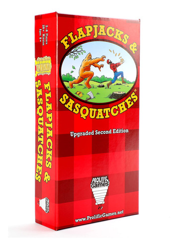 Juego De Cartas Y Dados Prolific Games Flapjacks & Sasquatch