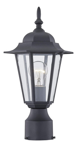 Farol De Poste, Base E26 De 60 W Max., Carcasa De Aluminio 