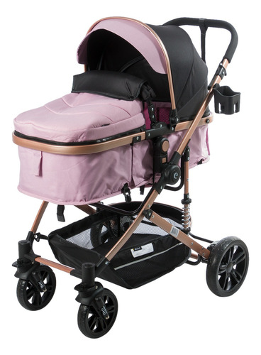 Coche Para Bebe Tipo Moisés Con Cubrepies. Plegable 