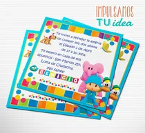 Comprar Pocoyó - Invitación Para Imprimir
