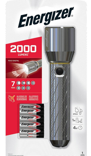 Linterna Energizer Enpmzh91e Mtl 2000 Lumenes