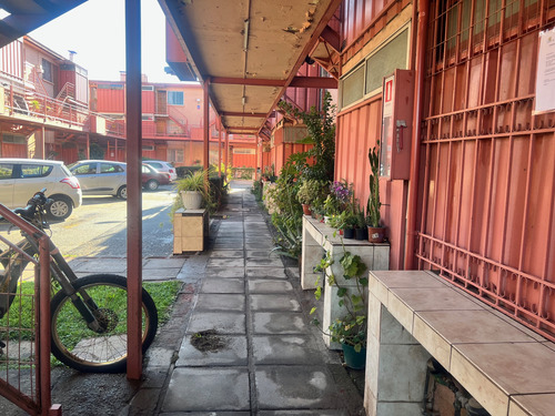 Depto 2 Dorm, Oficina, Un Baño En Condominio Cerrado