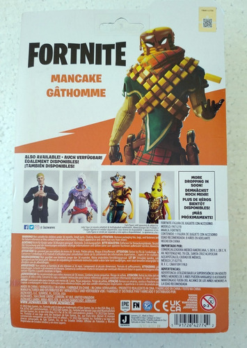 Jazwares Fortnite Mancake (Usado)