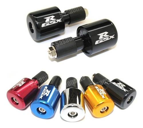 Gtspeed Extremos De Barra Negros Gsxr Para Suzuki Gsxr 600 7