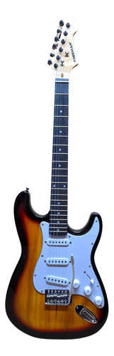  Guitarra Electrica Stratocaster Freeman Sunburst + Funda