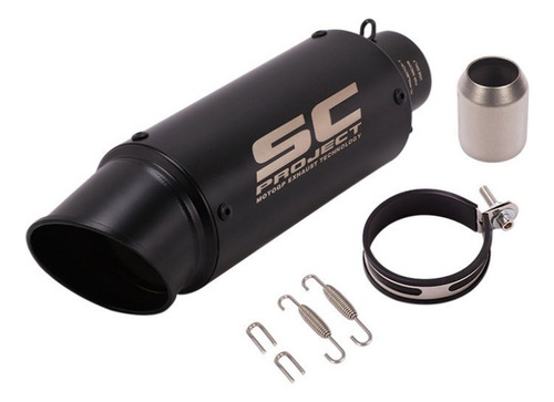 Sc Escape Moto Type C 51mm Para Yamaha, Kawasaki Conversión