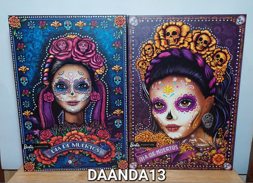 Barbie Dia De Muertos 2021 Y 2022 (precio X Las 2)