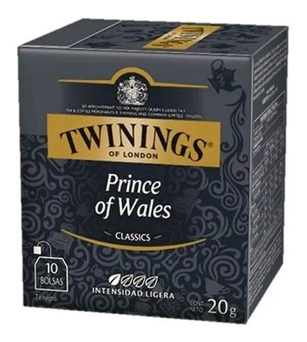 Imagen 1 de 2 de Té Twinings Prince Of Wales