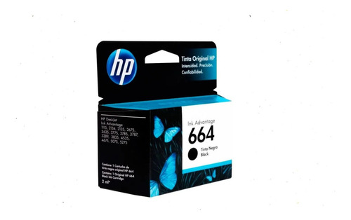 Tinta Hp 664 Negro