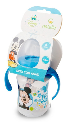 Vaso Bebe Con Asas Disney Minnie Mickey 250ml