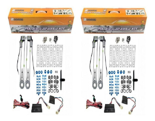 Set Eléctrico Eleva Vidrios 2 Puerta Foton S614 Furgonado