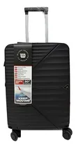 Comprar Valija Carry On De Cabina Avion Para Maleta 20 Viaje Equipaje Ruedas 360° Grados Rigida Wilson 65.1770 Color Negro