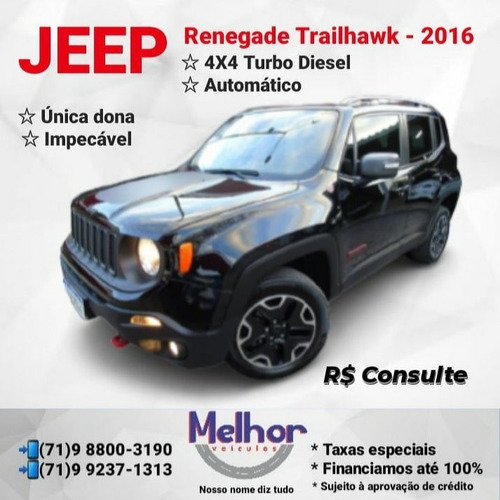 Imagem 2 de 15 de Jeep Renegade 2016 2.0 Trailhawk 4x4 Aut. 5p