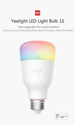 Yeelight Xiaomi Lampara Led Rgbw E27 8.5w Wifi Nuevo Modelo