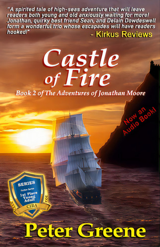 Castle Of Fire: Book 2 Of The Adventures Of Jonathan Moore, De Graham, Michelle. Editorial Createspace, Tapa Blanda En Inglés