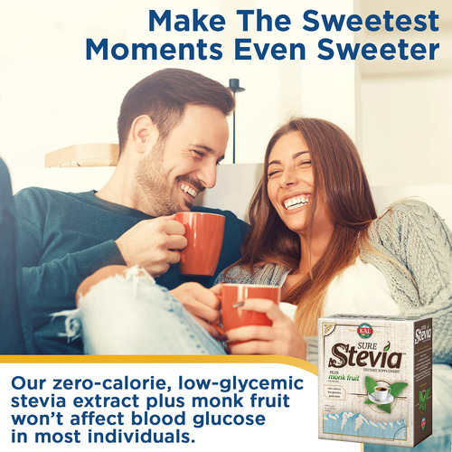 Kal® Sure Stevia Extract Powder Plus Monk Fruit (luo Han) |