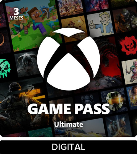 Xbox Game Pass Ultimate assinatura 3 meses (Digital)