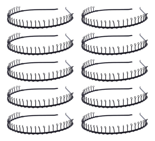 24pcs 31 Dientes Peine Pelo Aro Mujer Creativa Diadema Simpl