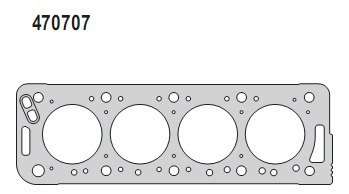 Junta Tapa Cilindro Peugeot 306/405/bx 1.8 Diesel Xud7t