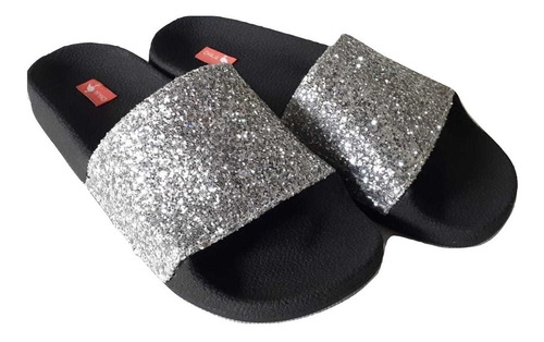 Sandalias Mujer Verano Moda Glitter