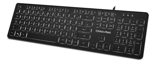 Teclado retroiluminado online bluetooth